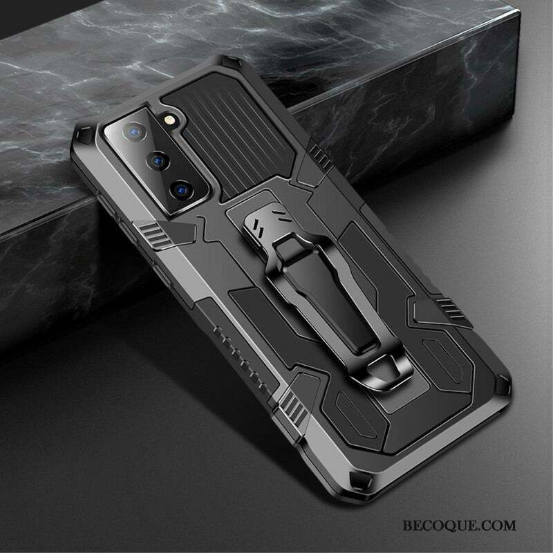 Coque Samsung Galaxy S21 5G Support Amovible Clip