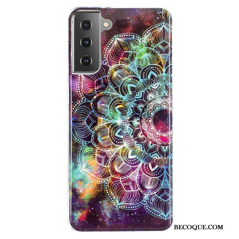 Coque Samsung Galaxy S21 5G Série Floralies Fluorescente