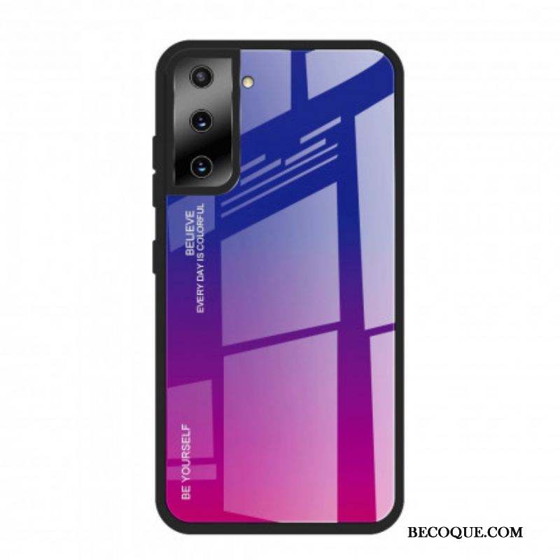 Coque Samsung Galaxy S21 Plus 5G Verre Trempé Be Yourself