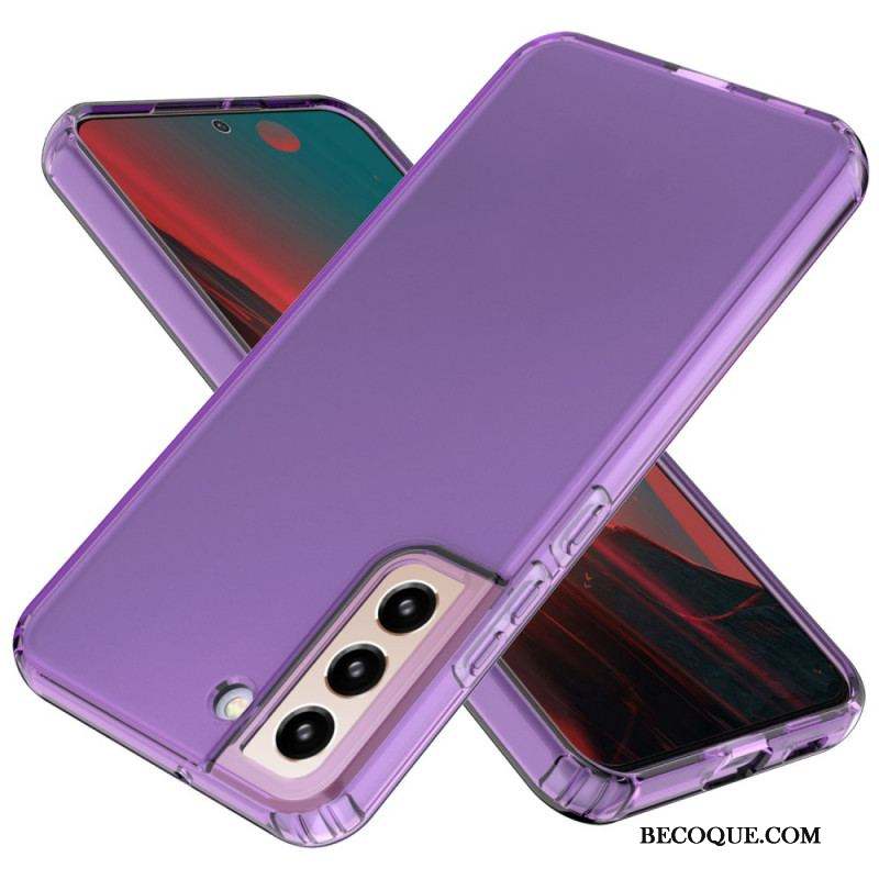 Coque Samsung Galaxy S22 5G Colorée Transparente