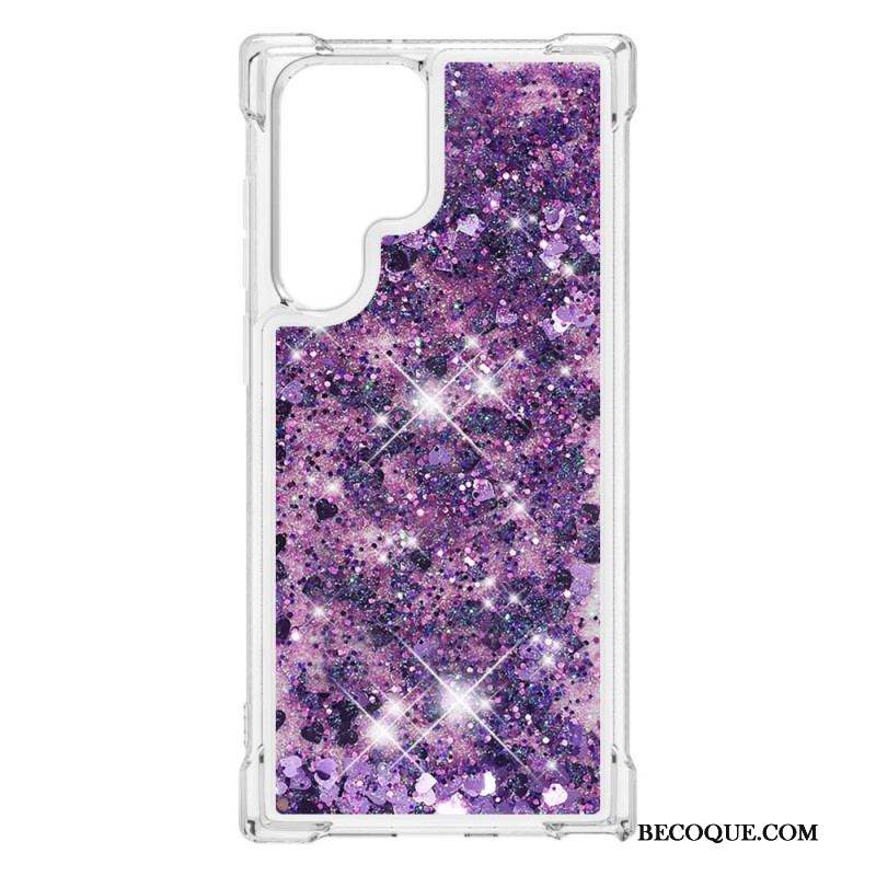 Coque Samsung Galaxy S22 Ultra 5G Désires Paillettes