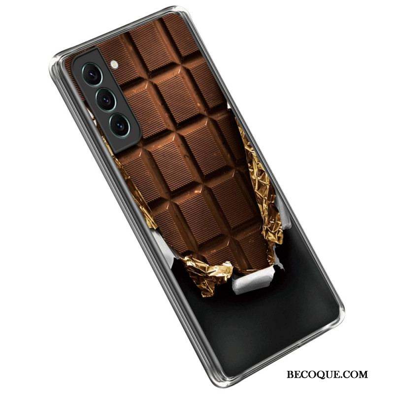 Coque Samsung Galaxy S23 5G Flexible Chocolat