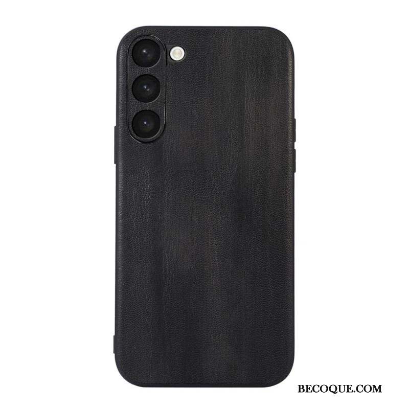 Coque Samsung Galaxy S23 Plus Simili Cuir Texturé