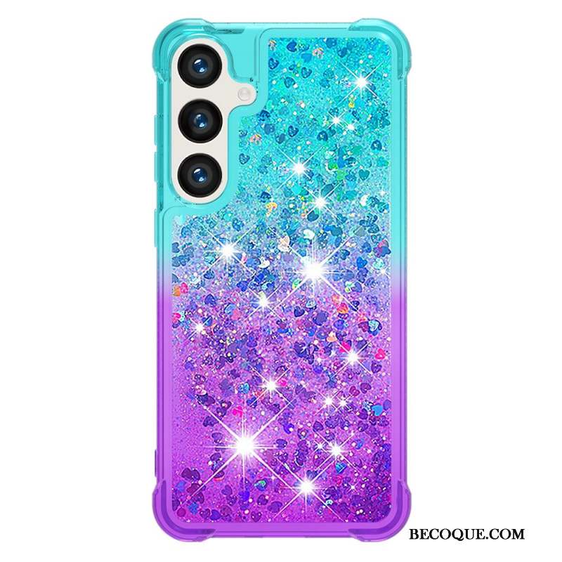 Coque Samsung Galaxy S24 5G Dégradé Paillettes