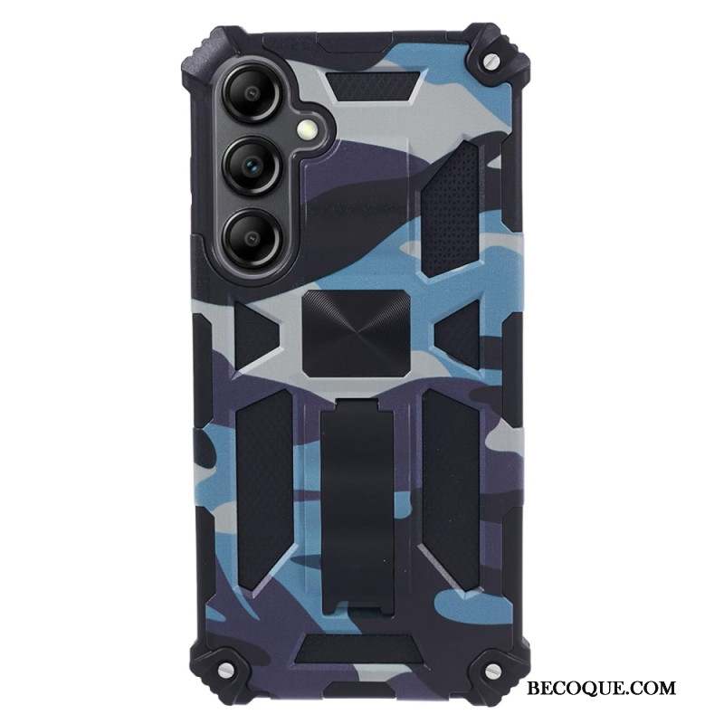 Coque Samsung Galaxy S24 5G avec Support Camouflage