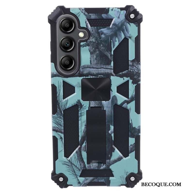 Coque Samsung Galaxy S24 5G avec Support Camouflage