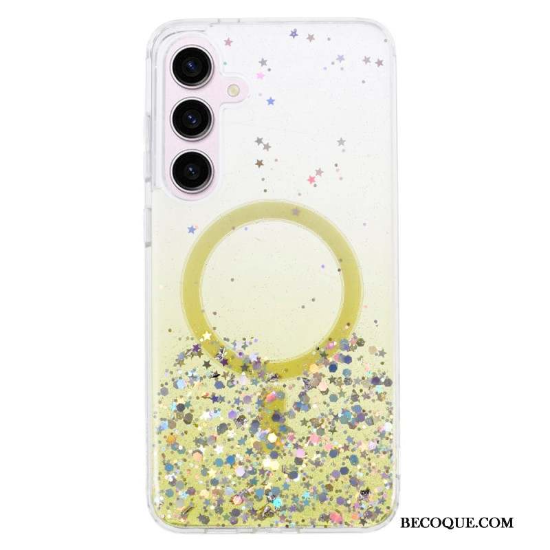 Coque Samsung Galaxy S24 Plus 5G Paillettes Compatible MagSafe