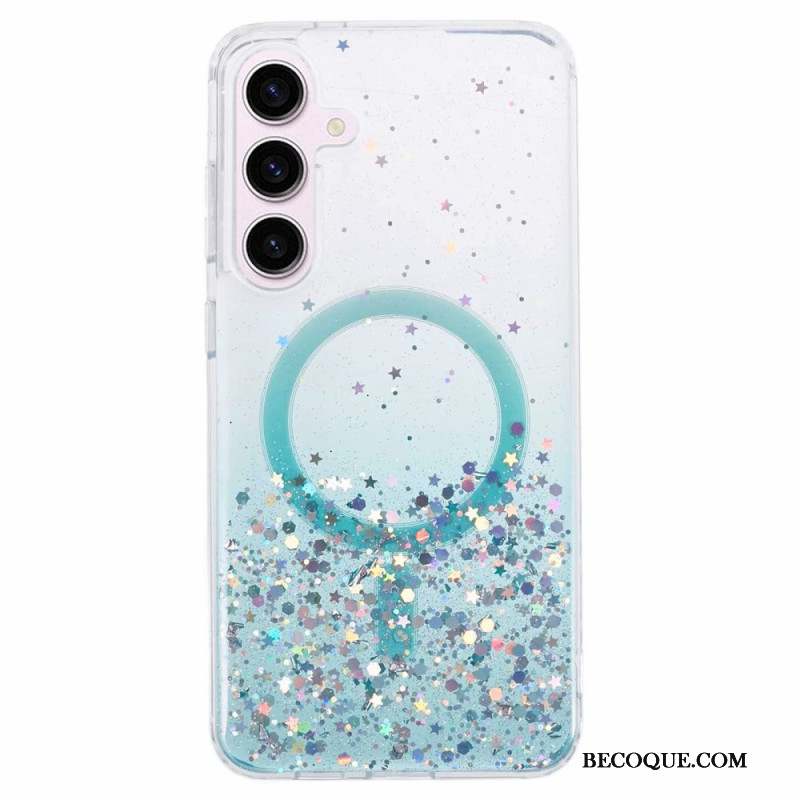 Coque Samsung Galaxy S24 Plus 5G Paillettes Compatible MagSafe