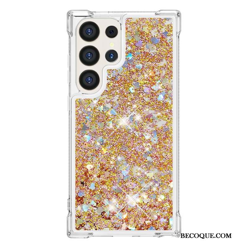 Coque Samsung Galaxy S24 Ultra 5G Paillettes Scintillantes