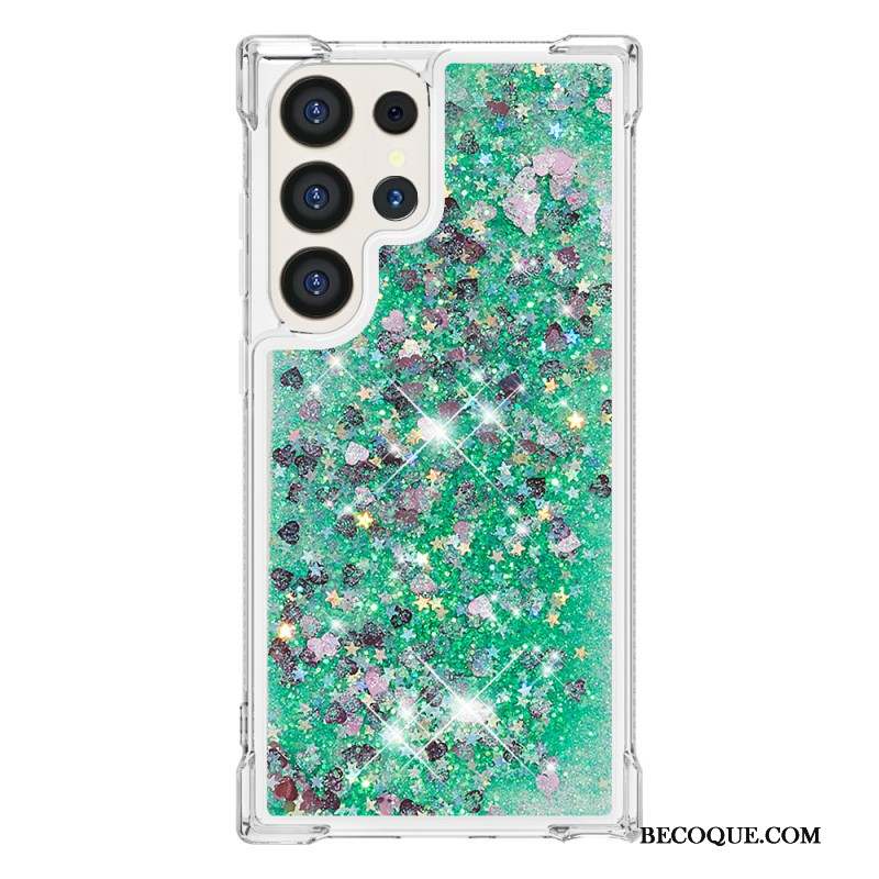 Coque Samsung Galaxy S24 Ultra 5G Paillettes Scintillantes