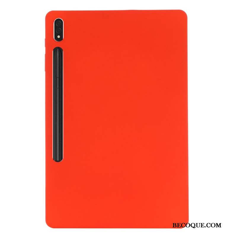 Coque Samsung Galaxy Tab S9 FE Plus Silicone Liquide