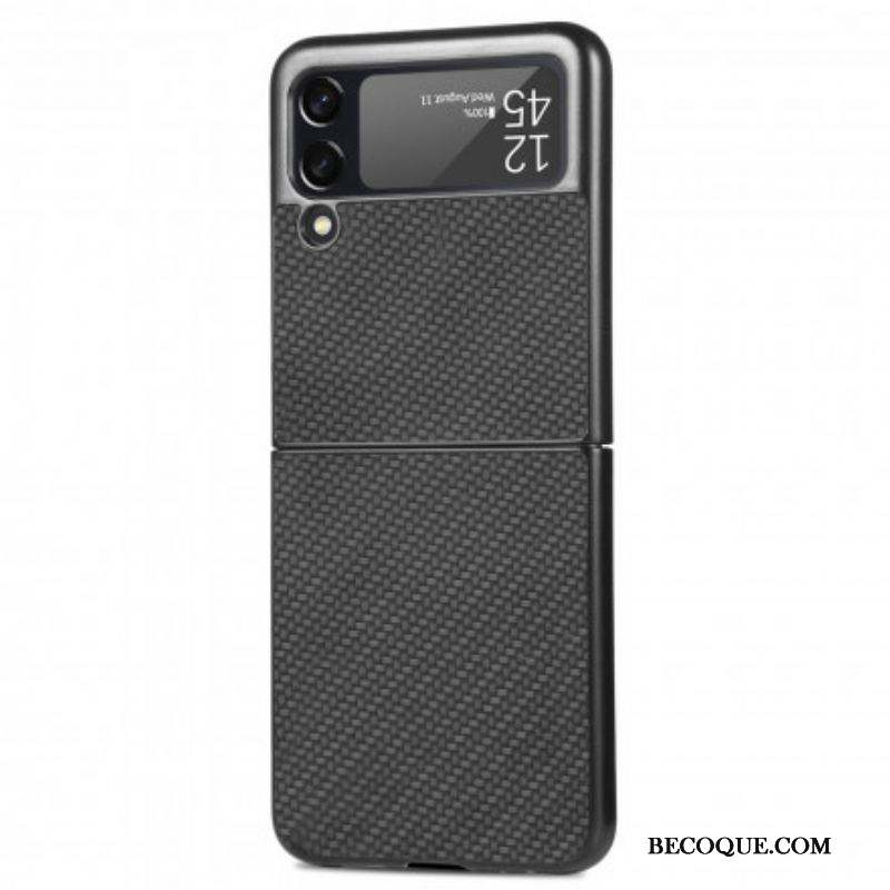 Coque Samsung Galaxy Z Flip 3 5G Fibre Carbone Texturée