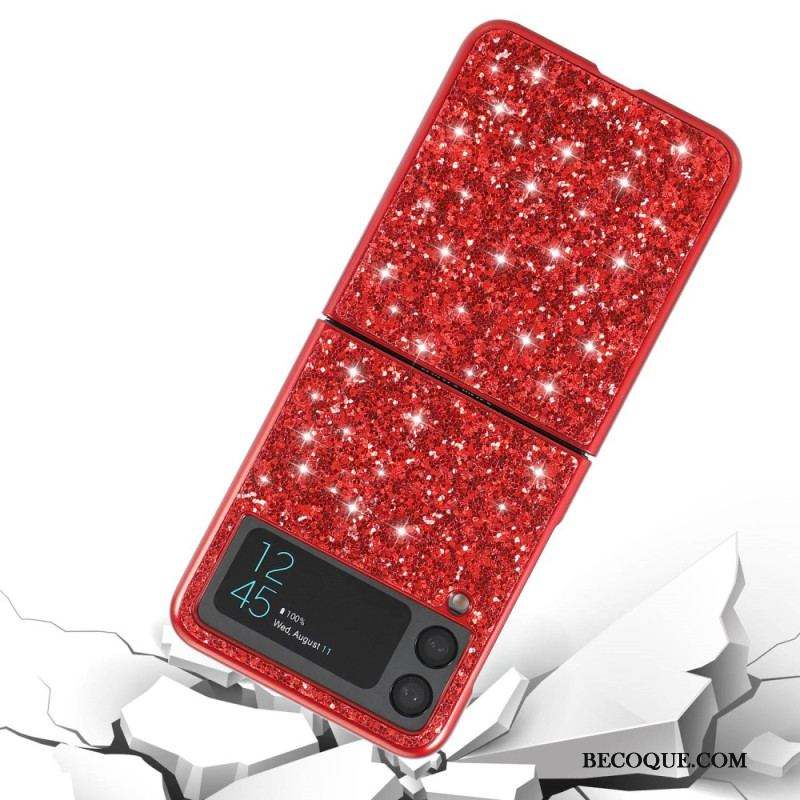 Coque Samsung Galaxy Z Flip 4 Paillettes Premium