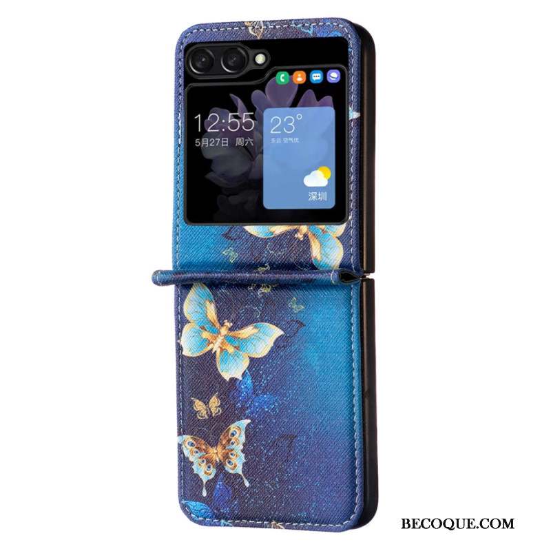 Coque Samsung Galaxy Z Flip 5 Papillons