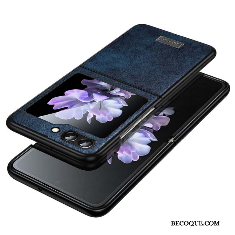 Coque Samsung Galaxy Z Flip 5 Simili Cuir SULADA