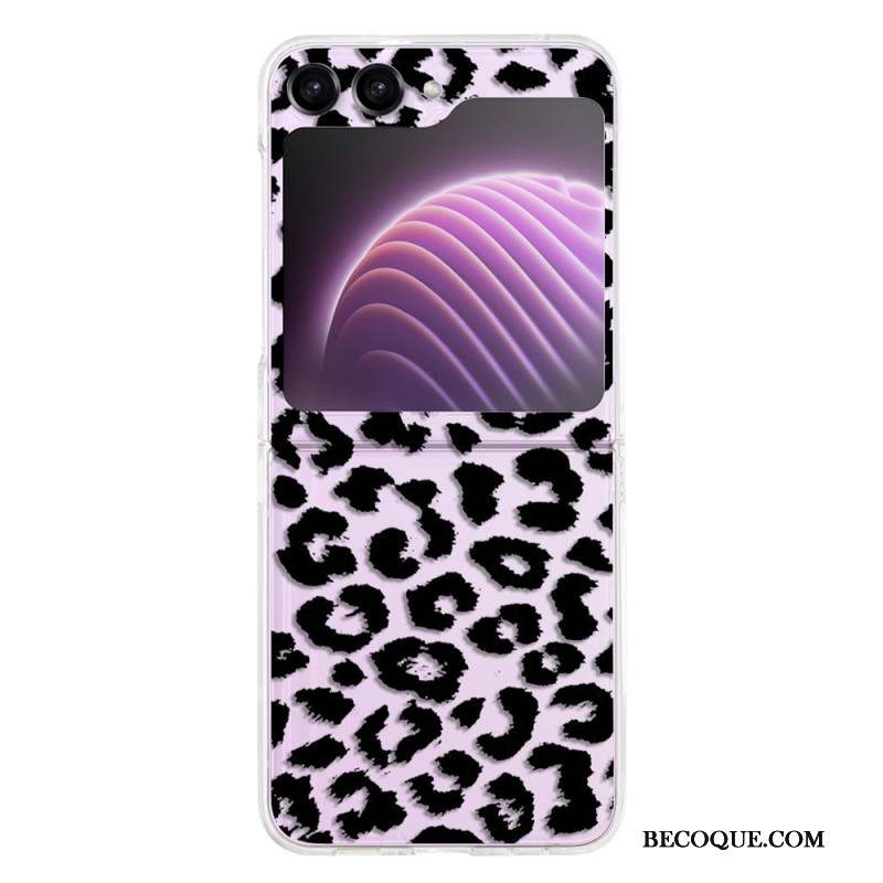 Coque Samsung Galaxy Z Flip 5 Transparente Empreintes