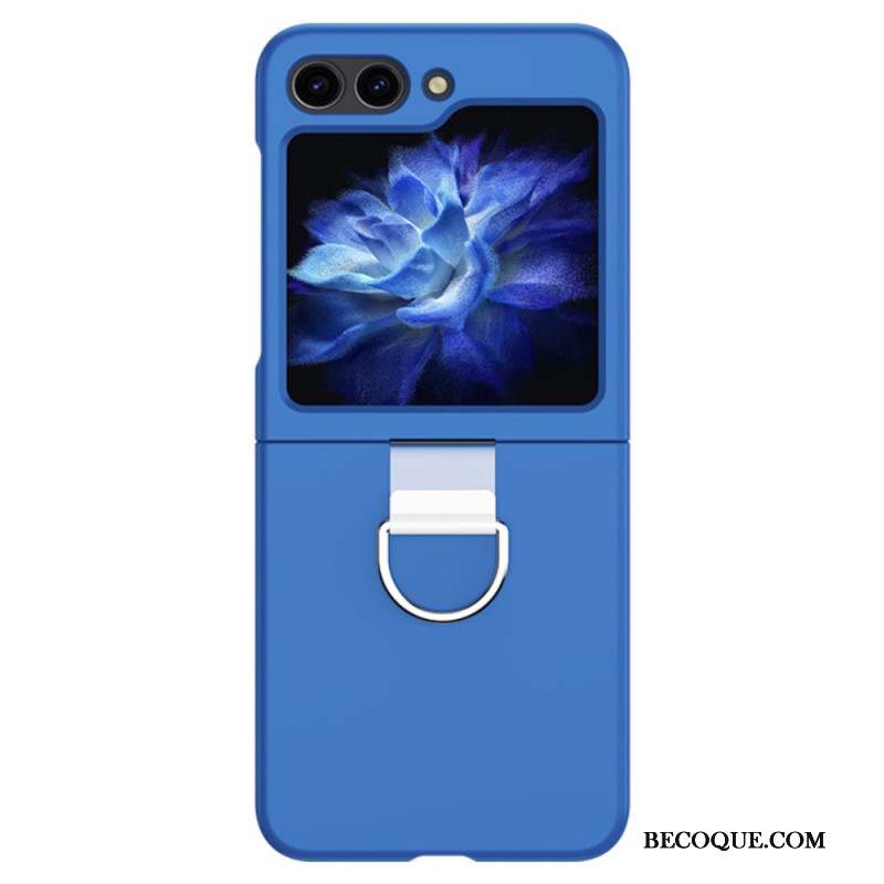 Coque Samsung Galaxy Z Flip 6 Rigide Anneau Métallique