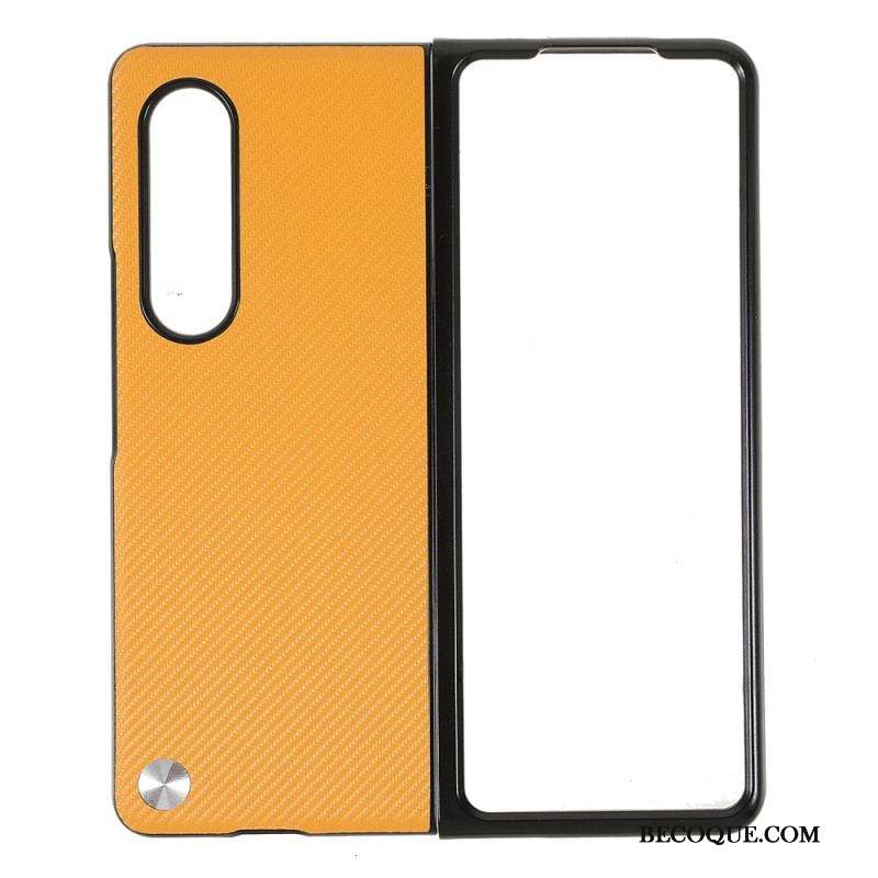 Coque Samsung Galaxy Z Fold 3 5G Fibre Carbone X-LEVEL