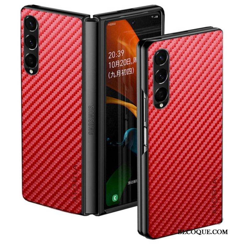 Coque Samsung Galaxy Z Fold 4 AIORIA Fibre de Carbone