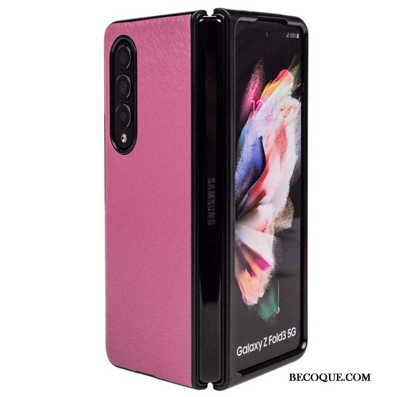 Coque Samsung Galaxy Z Fold 4 Relief Fourrure