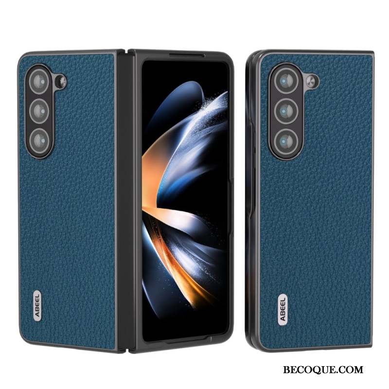 Coque Samsung Galaxy Z Fold 5 Classique Cuir ABEEL