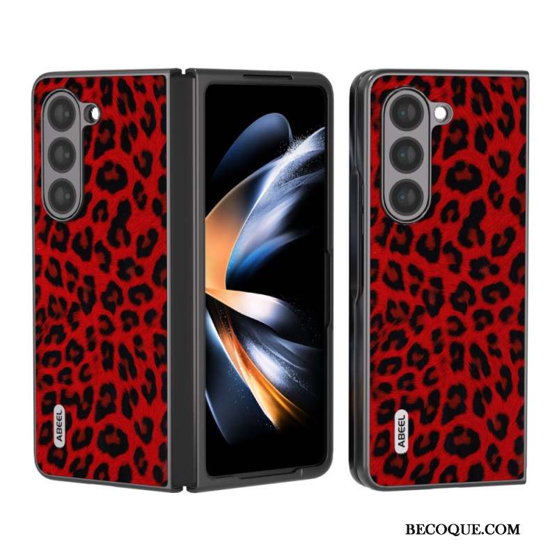 Coque Samsung Galaxy Z Fold 5 Léopard ABEEL