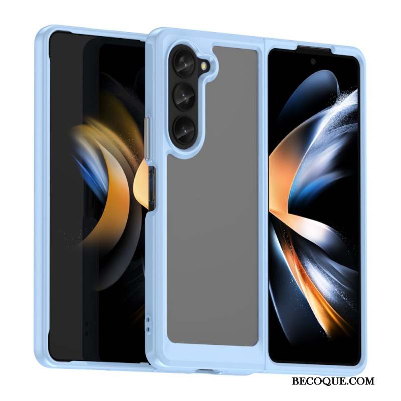 Coque Samsung Galaxy Z Fold 5 Rebords Silicone