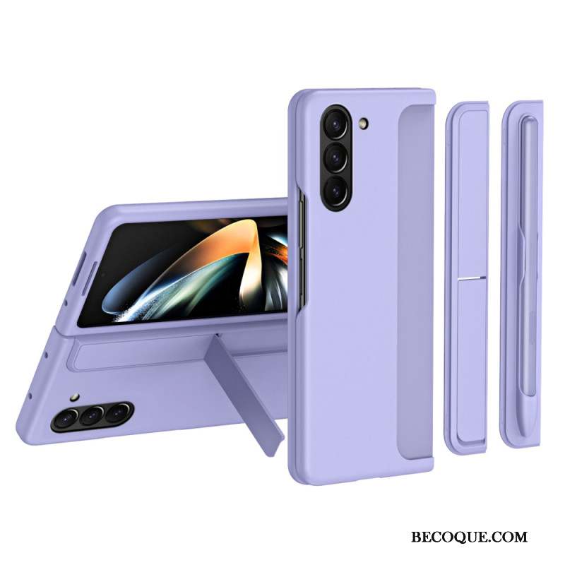 Coque Samsung Galaxy Z Fold 5 avec Support et Porte-Stylet