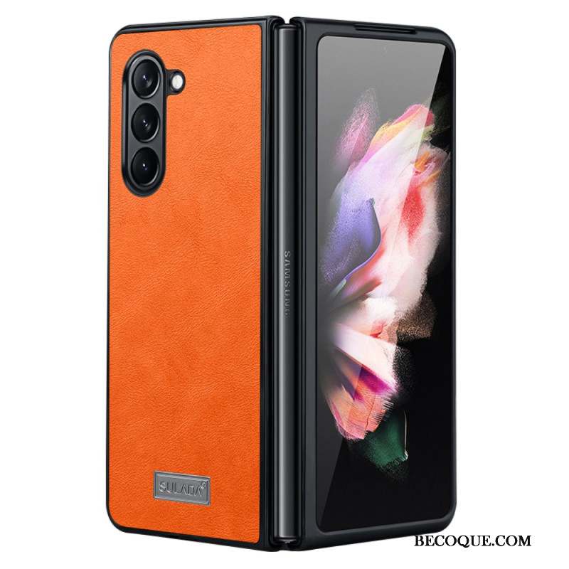 Coque Samsung Galaxy Z Fold 5 Élégance Cuir ABEEL