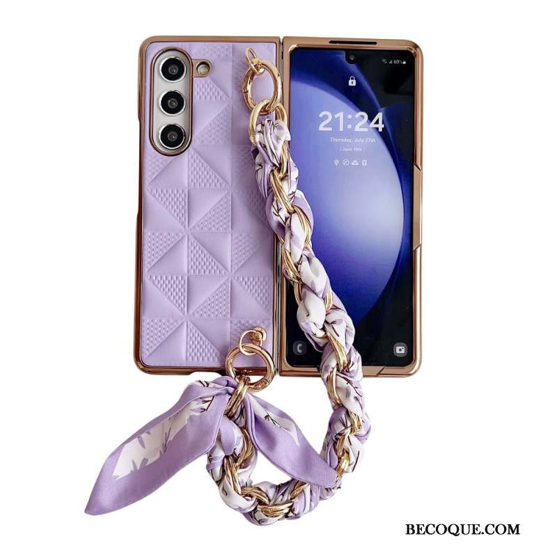 Coque Samsung Galaxy Z Fold 6 Chaîne à Ruban