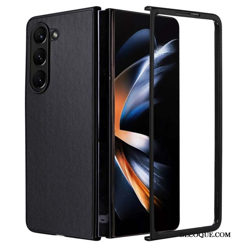 Coque Samsung Galaxy Z Fold 6 Effet Cuir