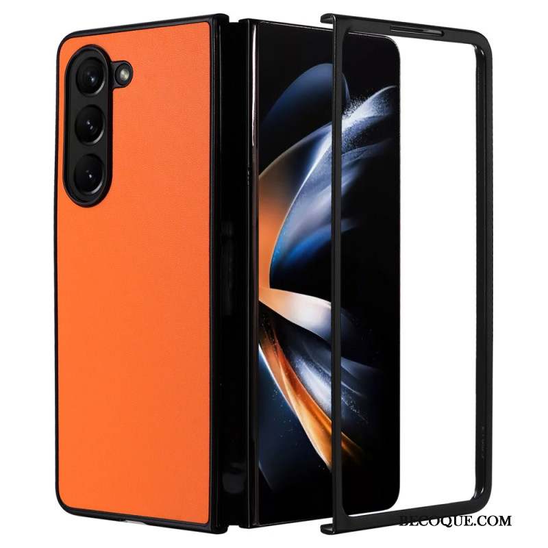 Coque Samsung Galaxy Z Fold 6 Effet Cuir