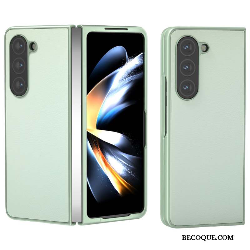 Coque Samsung Galaxy Z Fold 6 Effet Cuir