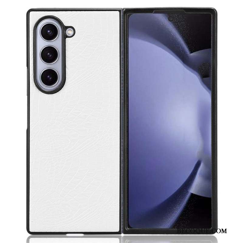 Coque Samsung Galaxy Z Fold 6 Effet Cuir