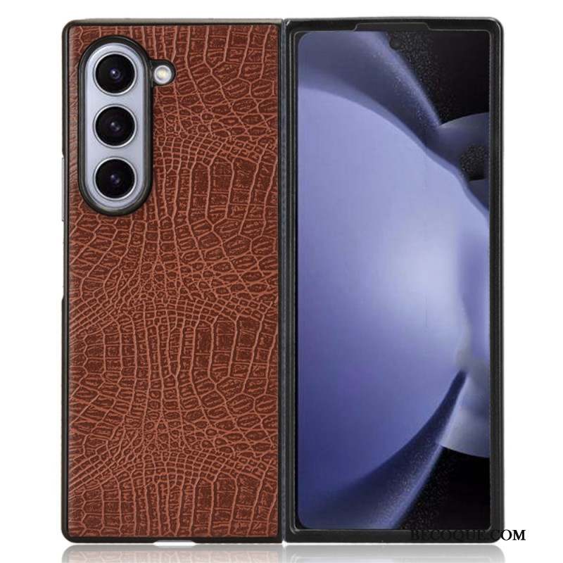 Coque Samsung Galaxy Z Fold 6 Effet Cuir