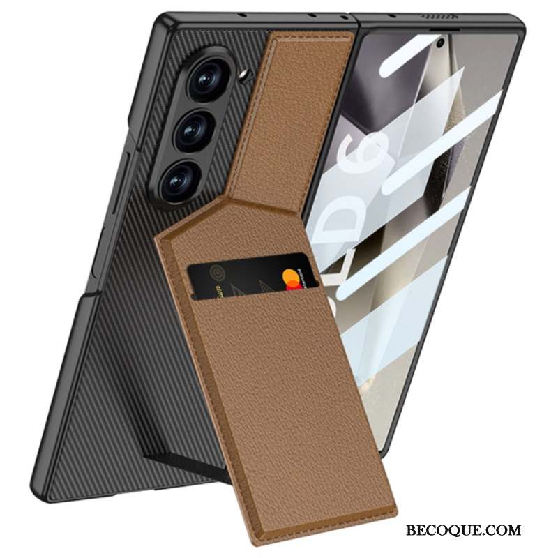 Coque Samsung Galaxy Z Fold 6 Porte-Cartes Support GKK