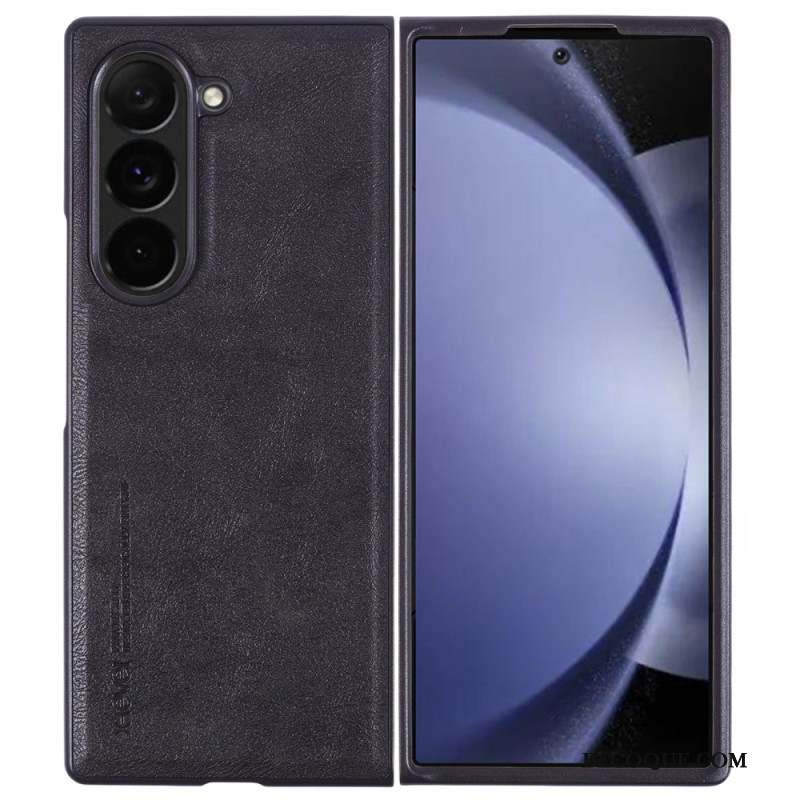 Coque Samsung Galaxy Z Fold 6 Simili Cuir X-LEVEL