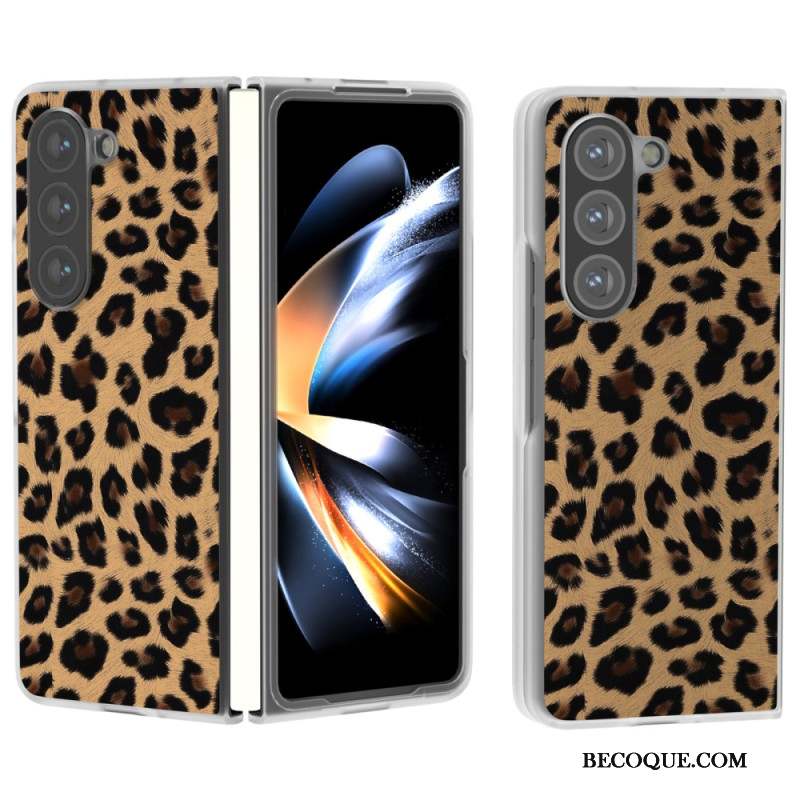 Coque Samsung Galaxy Z Fold 6 Style Léopard