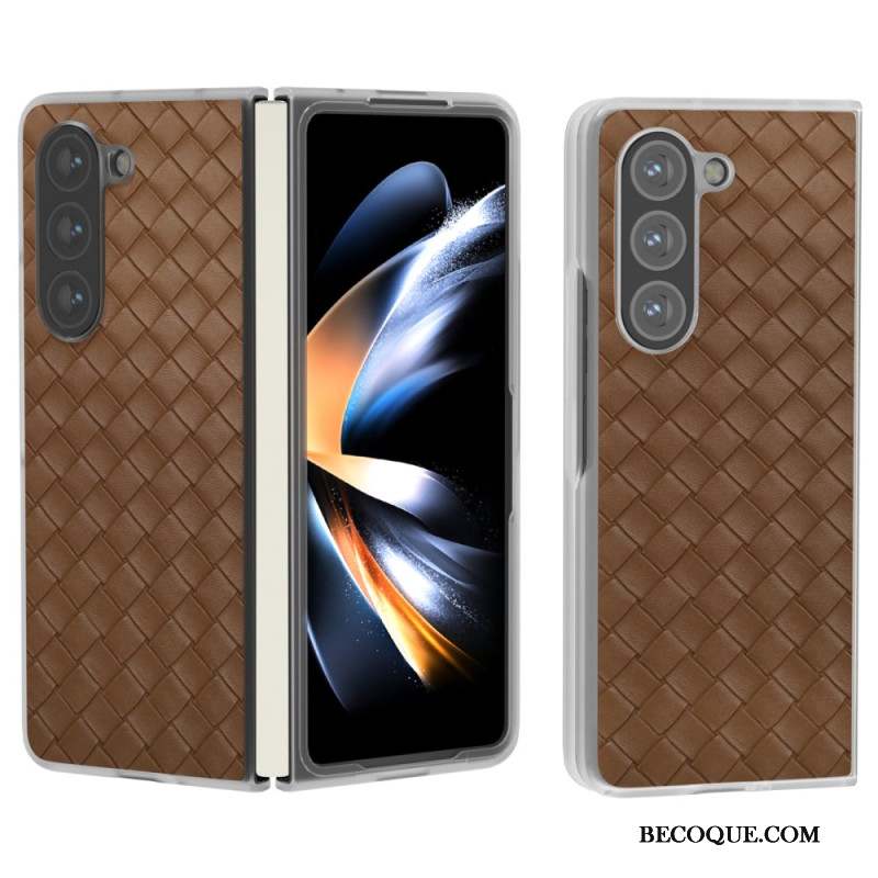 Coque Samsung Galaxy Z Fold 6 Texture Tissée