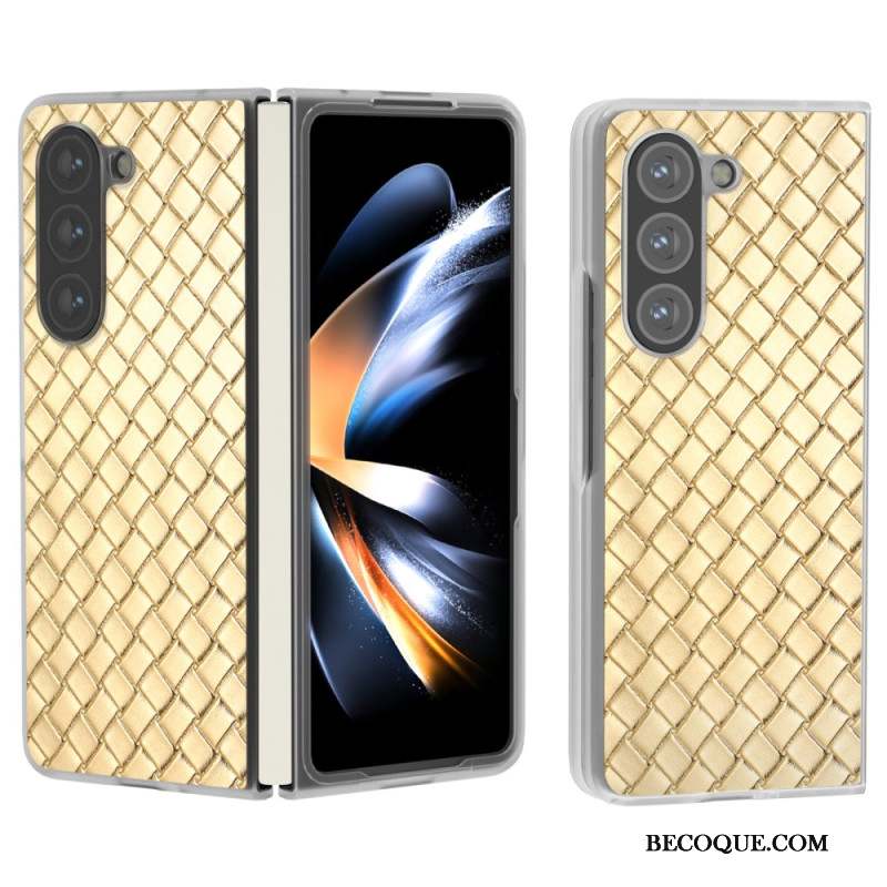 Coque Samsung Galaxy Z Fold 6 Texture Tissée