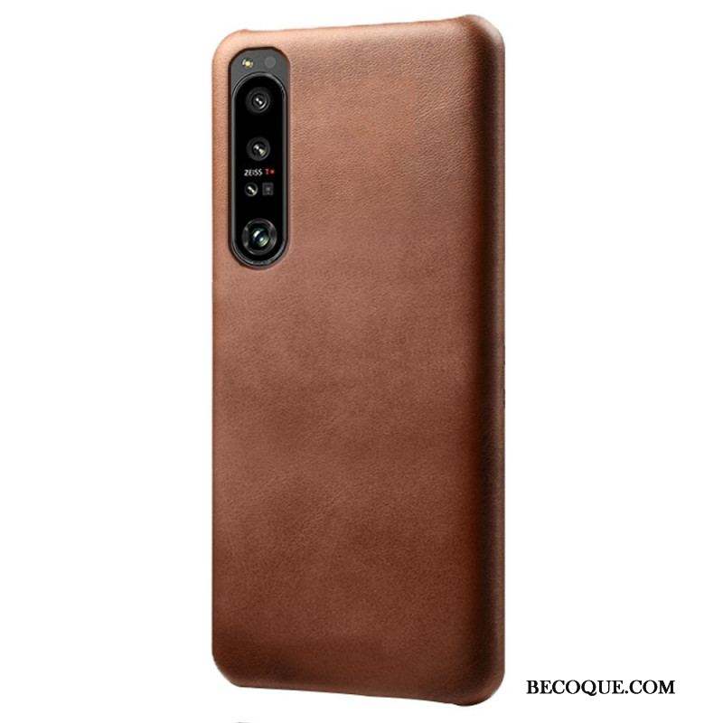 Coque Sony Xperia 1 IV Effet Cuir