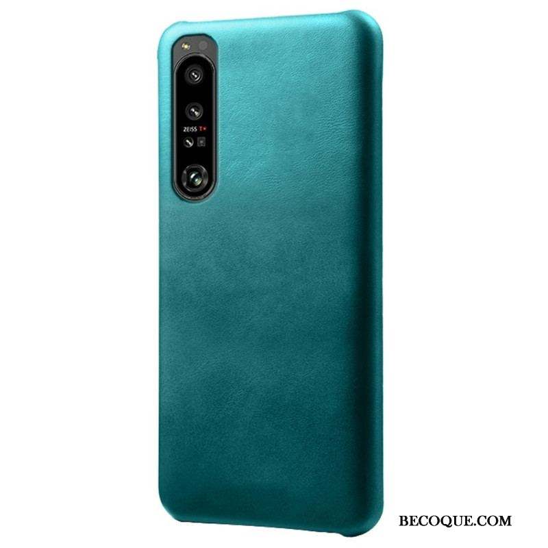 Coque Sony Xperia 1 IV Effet Cuir