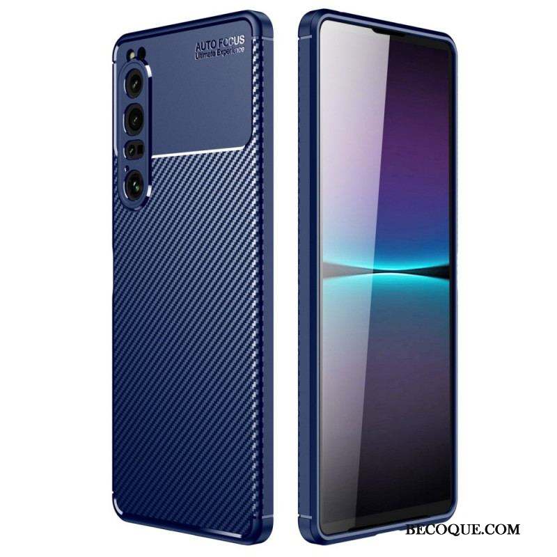 Coque Sony Xperia 1 IV Fibre Carbone