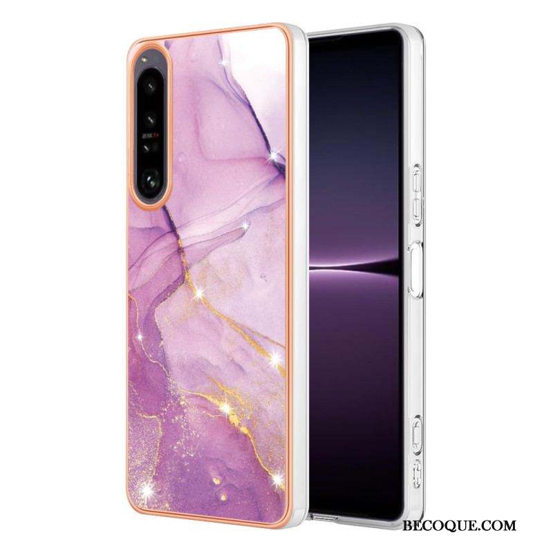 Coque Sony Xperia 1 IV Marbre Coloré