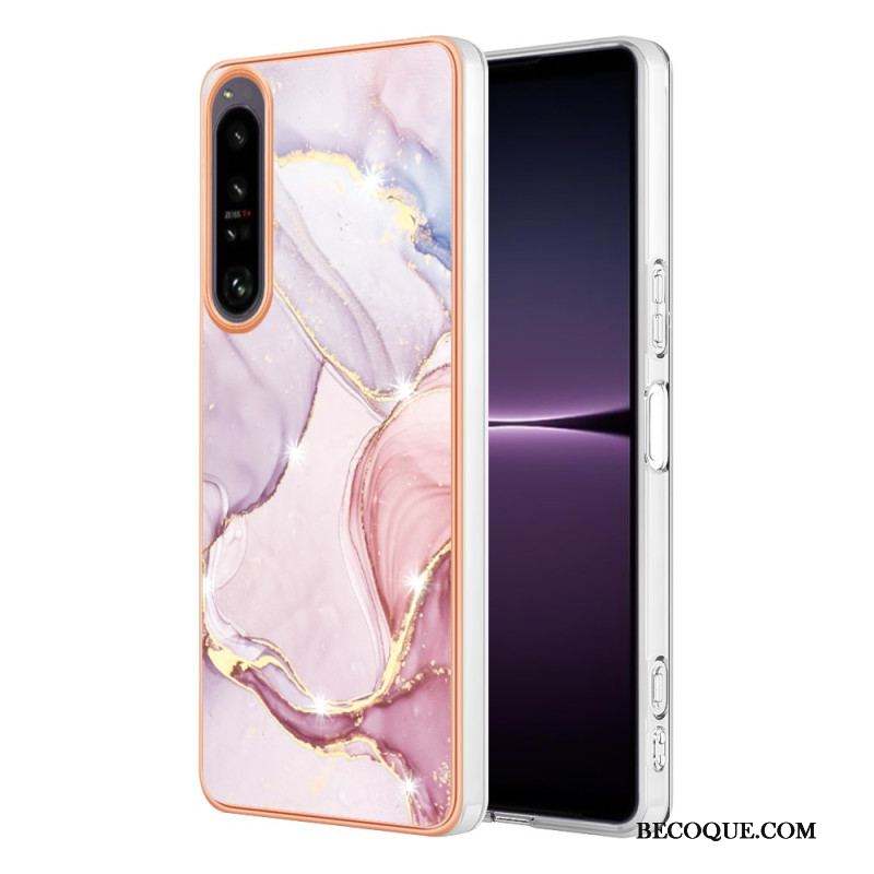 Coque Sony Xperia 1 IV Marbre Coloré