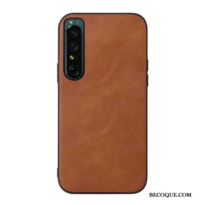 Coque Sony Xperia 1 IV Style Cuir