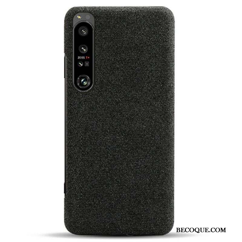 Coque Sony Xperia 1 IV Tissu