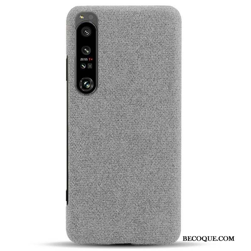 Coque Sony Xperia 1 IV Tissu