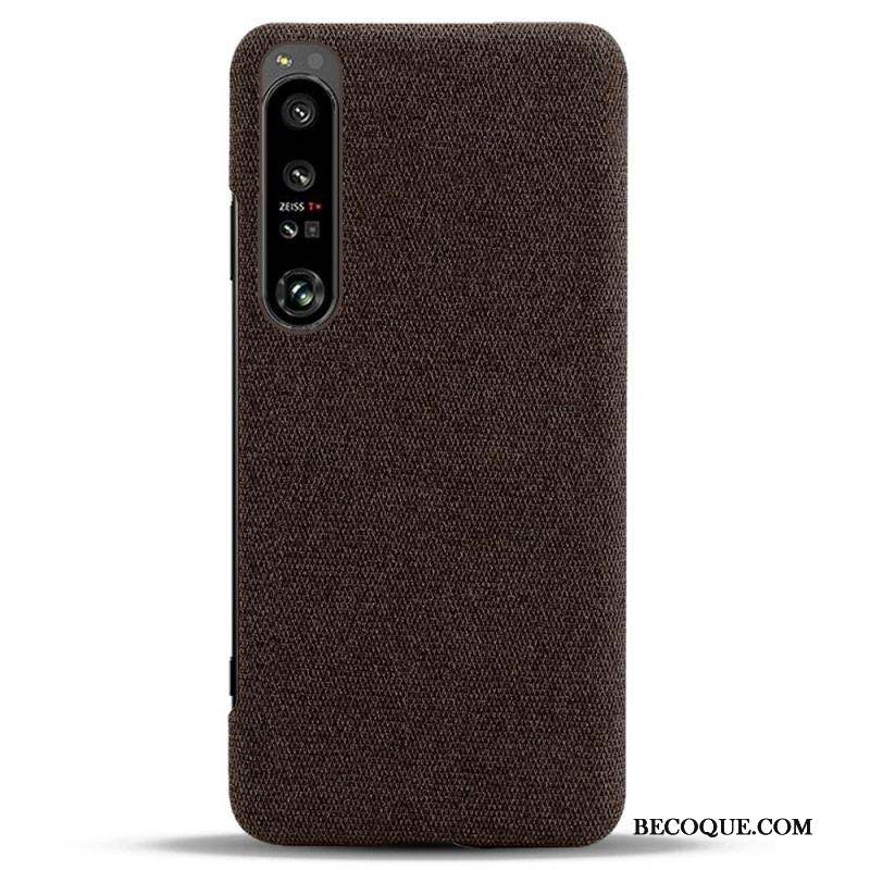 Coque Sony Xperia 1 IV Tissu