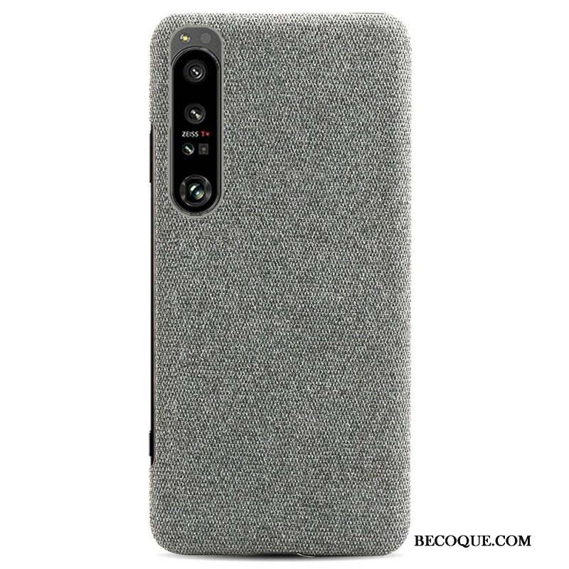 Coque Sony Xperia 1 IV Tissu